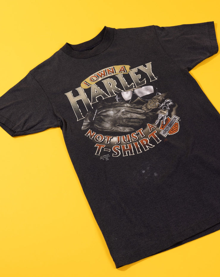 Vintage 1991 Harley Davidson "I Own A Harley" Kansas City T-shirt