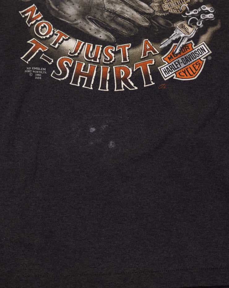 Vintage 1991 Harley Davidson "I Own A Harley" Kansas City T-shirt
