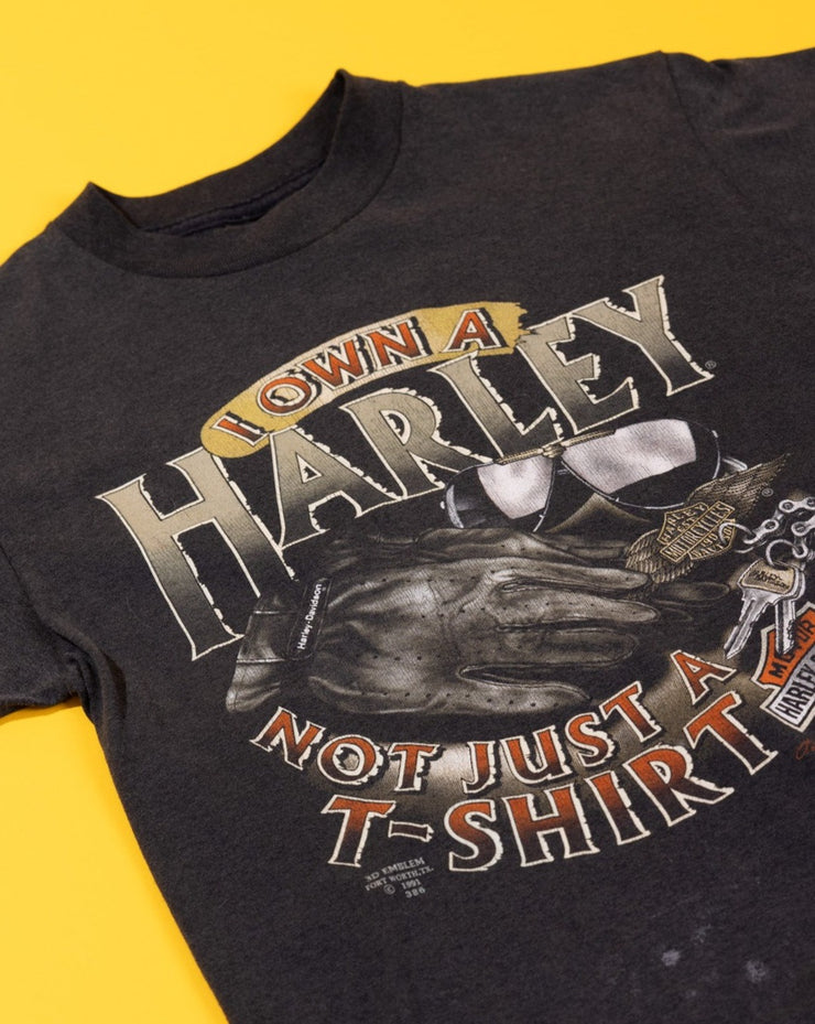 Vintage 1991 Harley Davidson "I Own A Harley" Kansas City T-shirt