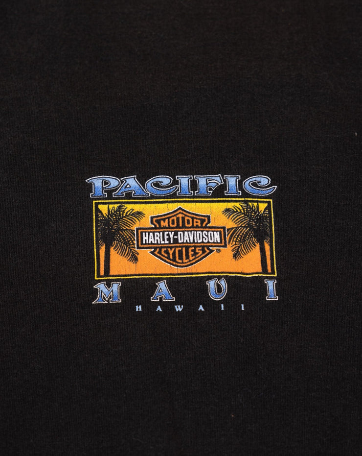 Vintage 1999 Harley Davidson Pacific Maui Hawaii T-shirt