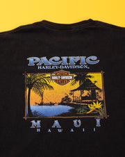 Vintage 1999 Harley Davidson Pacific Maui Hawaii T-shirt