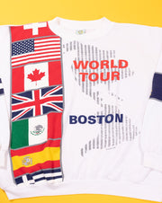 Vintage 1988 World Tour Boston Crewneck Sweater