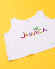 Vintage 90s Jamaica Crop Top