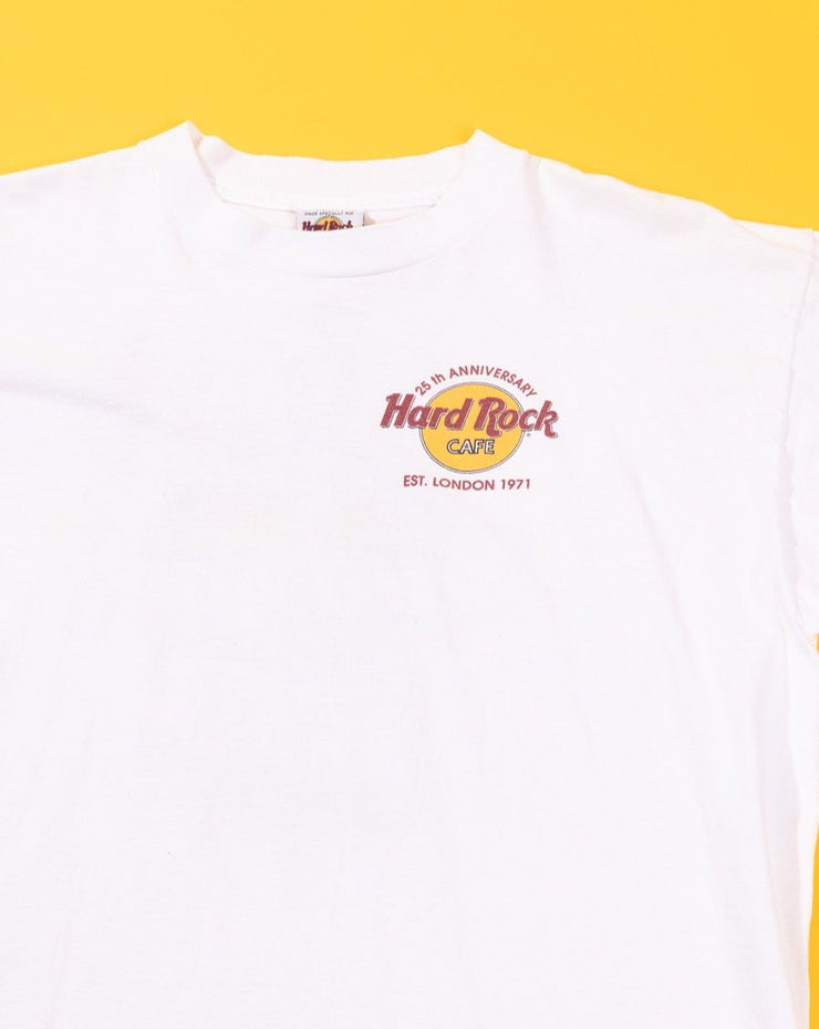 Vintage 1996 Hard Rock Cafe 25th Anniversary Est. London T-shirt