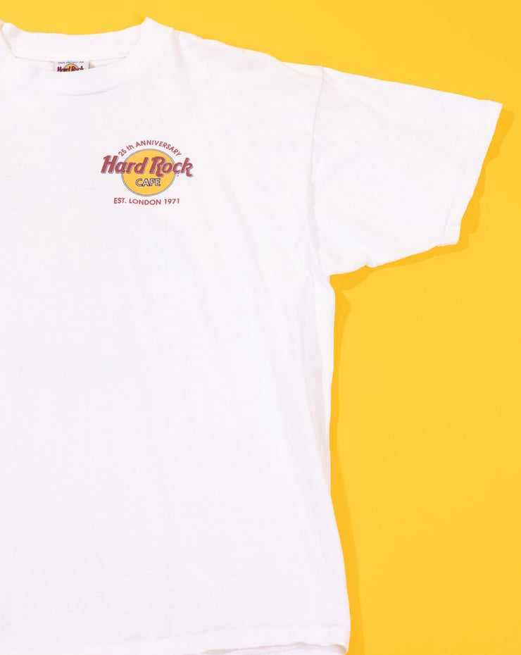 Vintage 1996 Hard Rock Cafe 25th Anniversary Est. London T-shirt