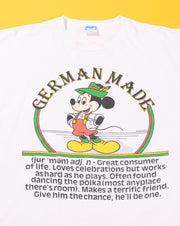 Vintage 80s/90s Disney Mickey Mouse German Made T-shirt