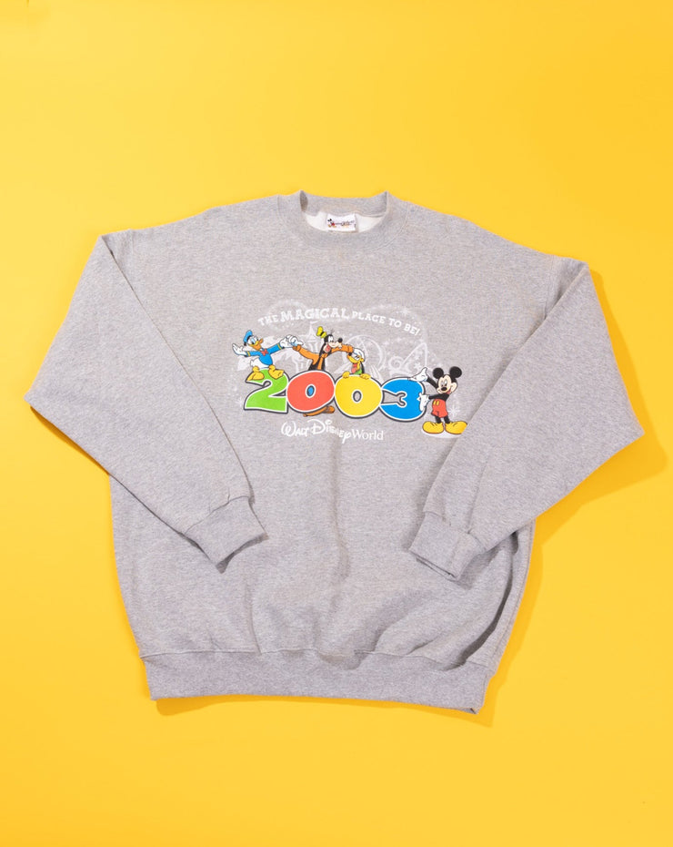 Vintage 2003 Walt Disney World Character Crewneck Sweater