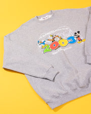 Vintage 2003 Walt Disney World Character Crewneck Sweater
