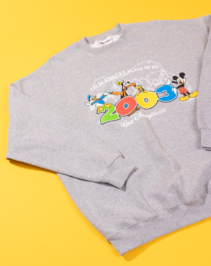 Vintage 2003 Walt Disney World Character Crewneck Sweater