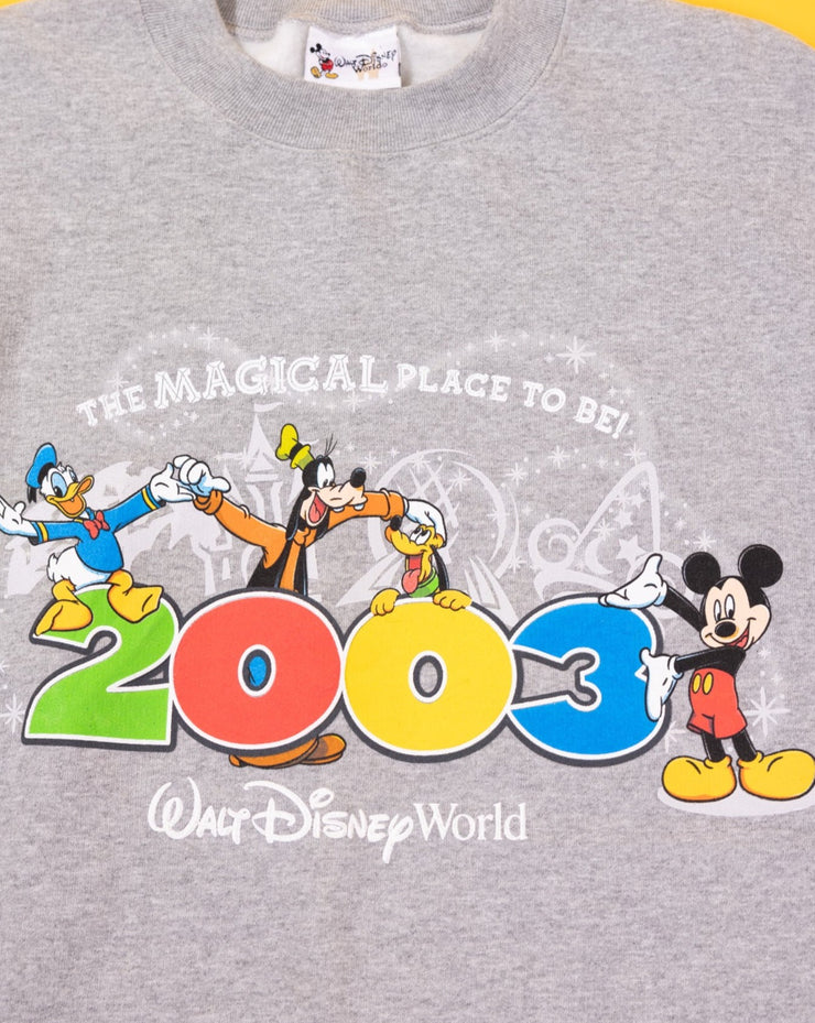 Vintage 2003 Walt Disney World Character Crewneck Sweater