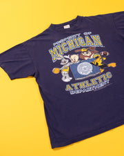 Vintage 1992 Looney Tunes Michigan Athletic Department T-shirt