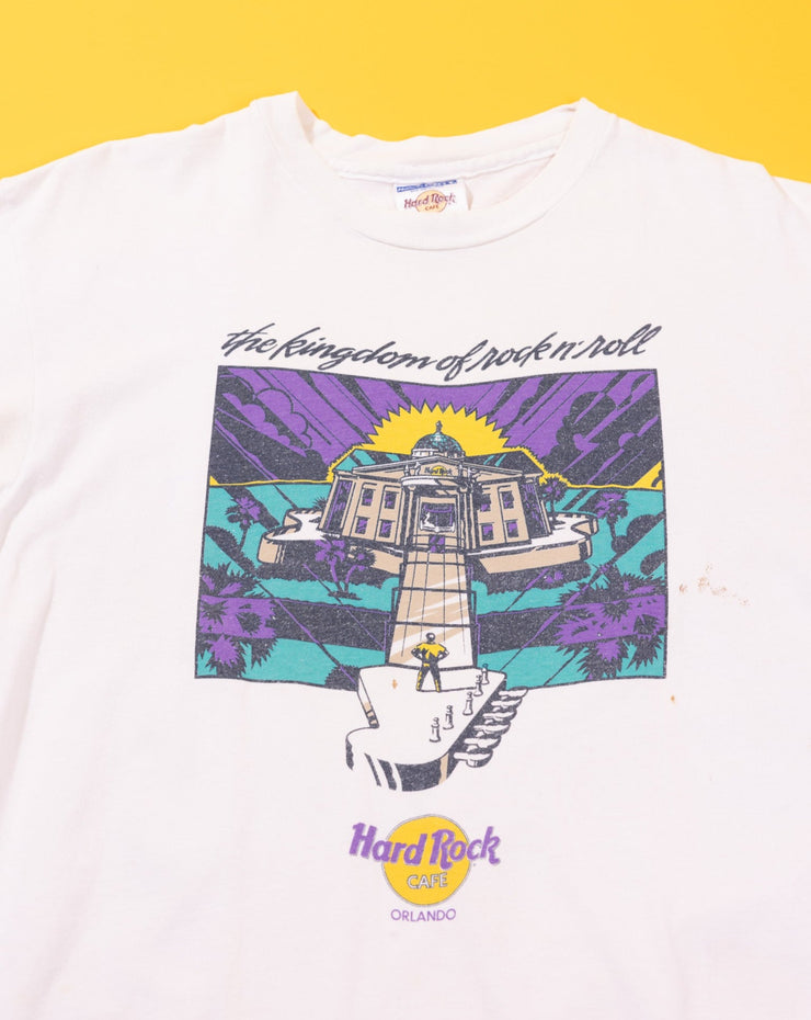 Vintage 90s Hard Rock Cafe Orlando The Kingdom of Rock N&