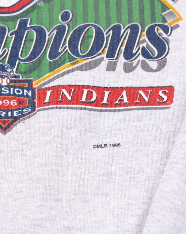 Vintage 1996 Cleveland Indians Championship Crewneck Sweater