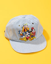 Vintage 90s Disney Store Characters Strapback Hat
