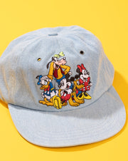 Vintage 90s Disney Store Characters Strapback Hat