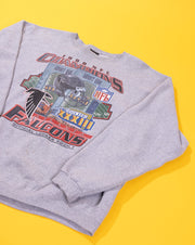 Vintage 1998 Atlanta Falcons NFC Champions Crewneck Sweater