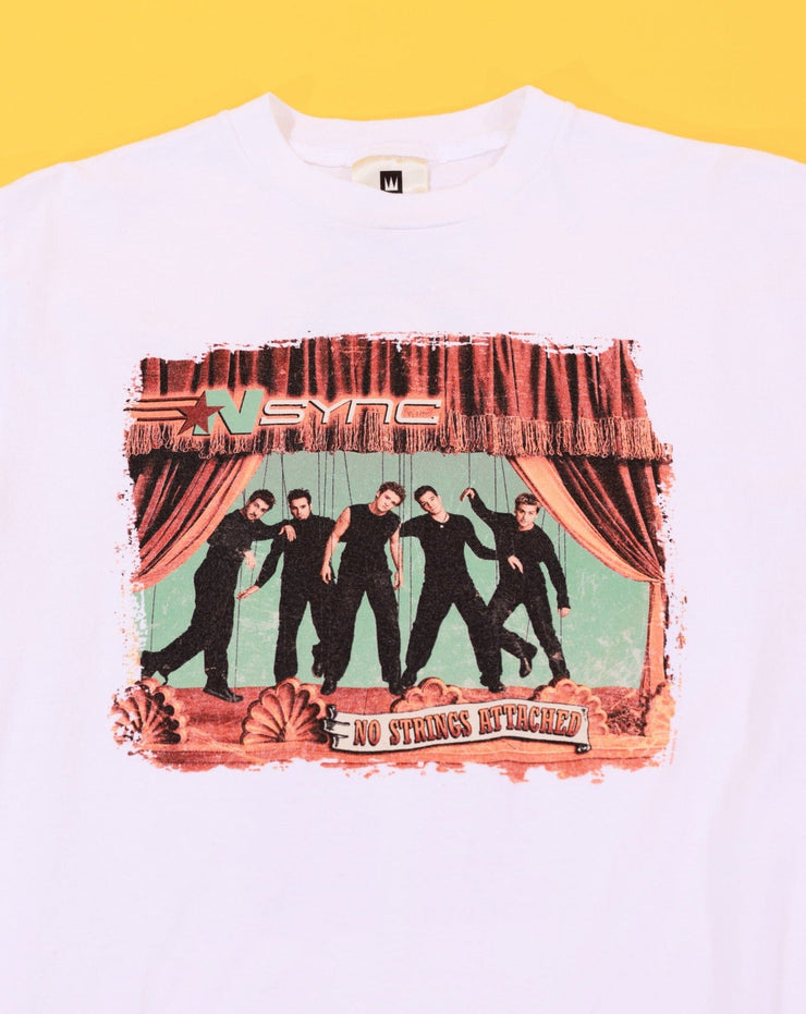 Vintage Y2K 2000 Nsync No Strings Attached T-shirt