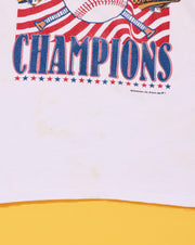 Vintage 1995 Atlanta Braves World Series Champions T-shirt (white)