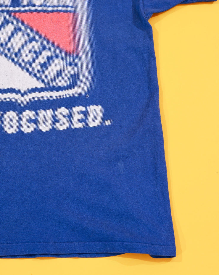 Vintage 90s New York Rangers Get Focused T-shirt