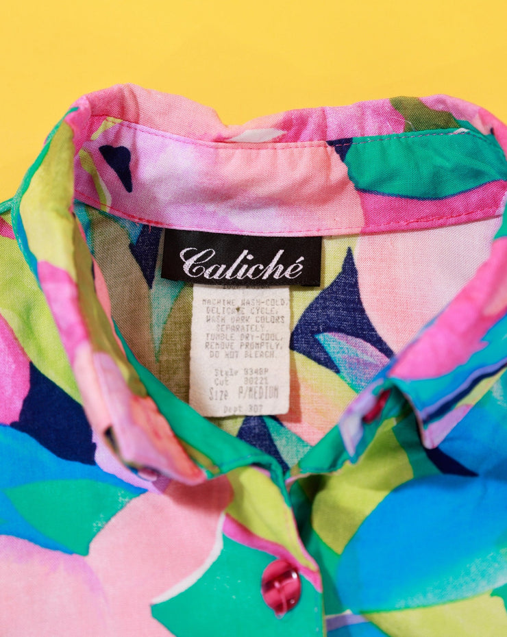 Vintage 80s Caliche Button Up
