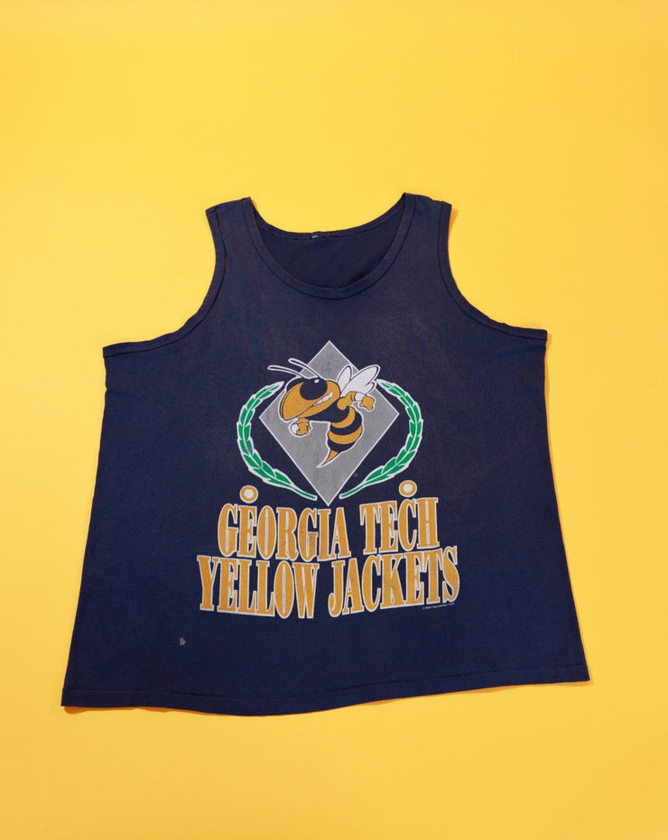 Vintage 1992 Georgia Tech Yellow Jackets Tank Top