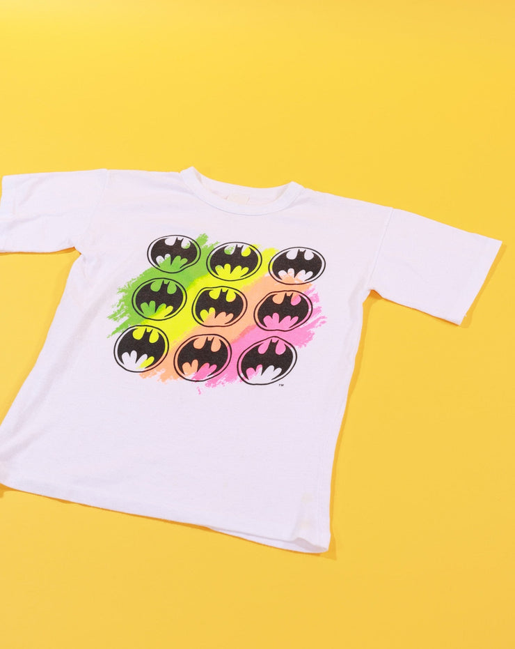 Rare Vintage 80s Neon Batman T-shirt