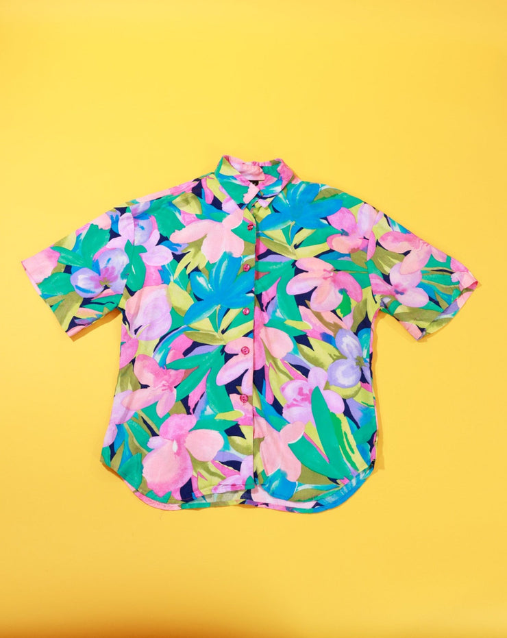 Vintage 80s Caliche Button Up