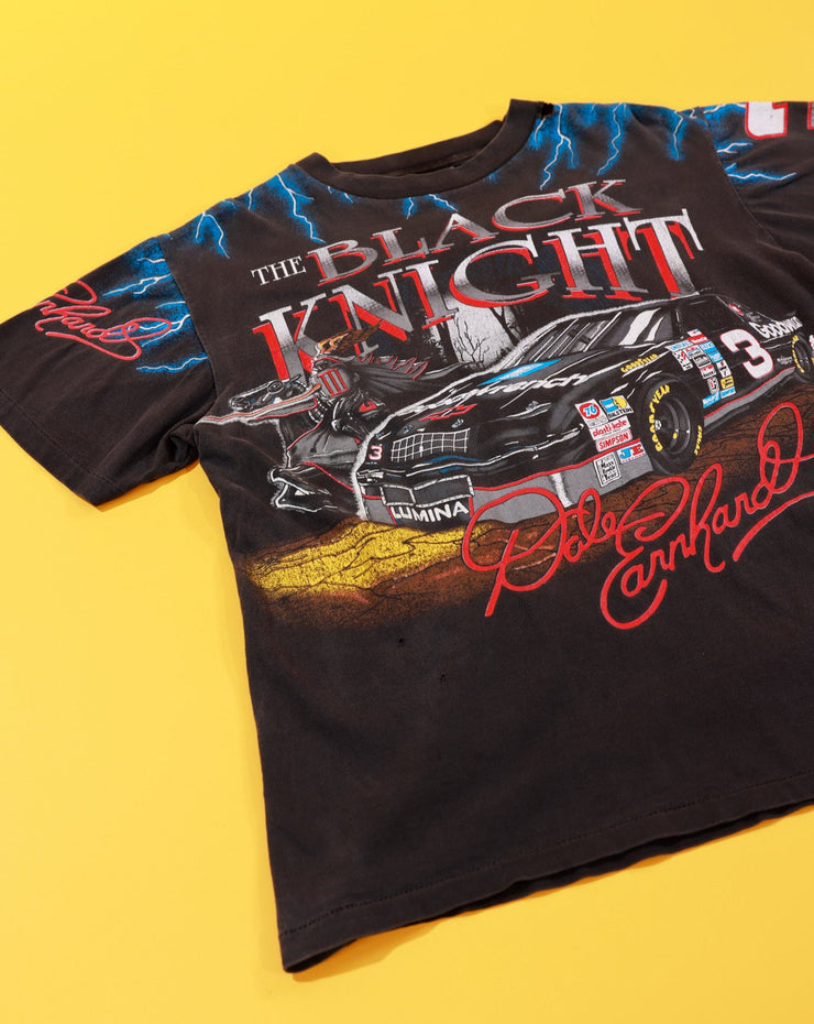 Vintage 90s Dale Earnhardt The Black Knight Nascar T-shirt – Retro 