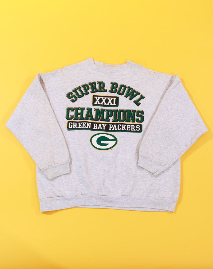 Vintage 1997 Green Bay Packers Super Bowl Champions Crewneck Sweater