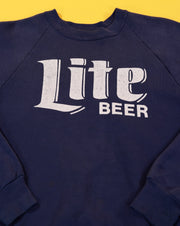 Vintage 80s Lite Beer (Miller) Crewneck Sweater