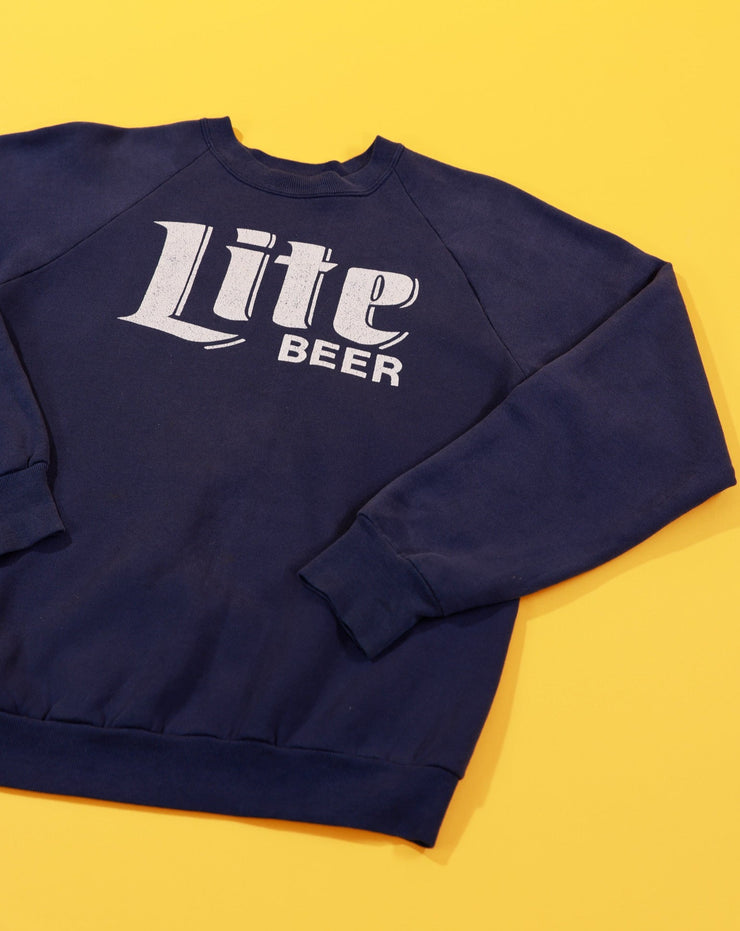 Vintage 80s Lite Beer (Miller) Crewneck Sweater