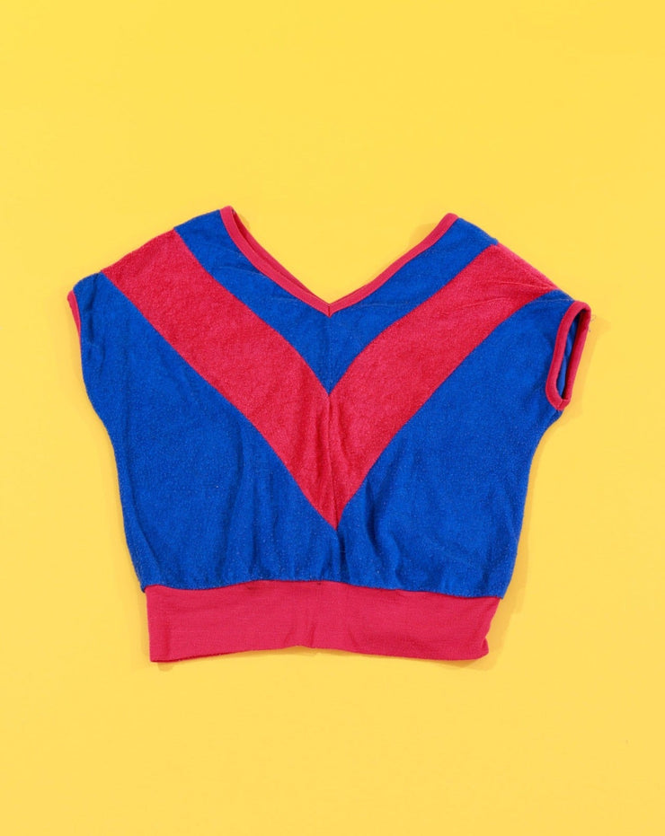 Vintage 70s Beeline Fashion Crop Top