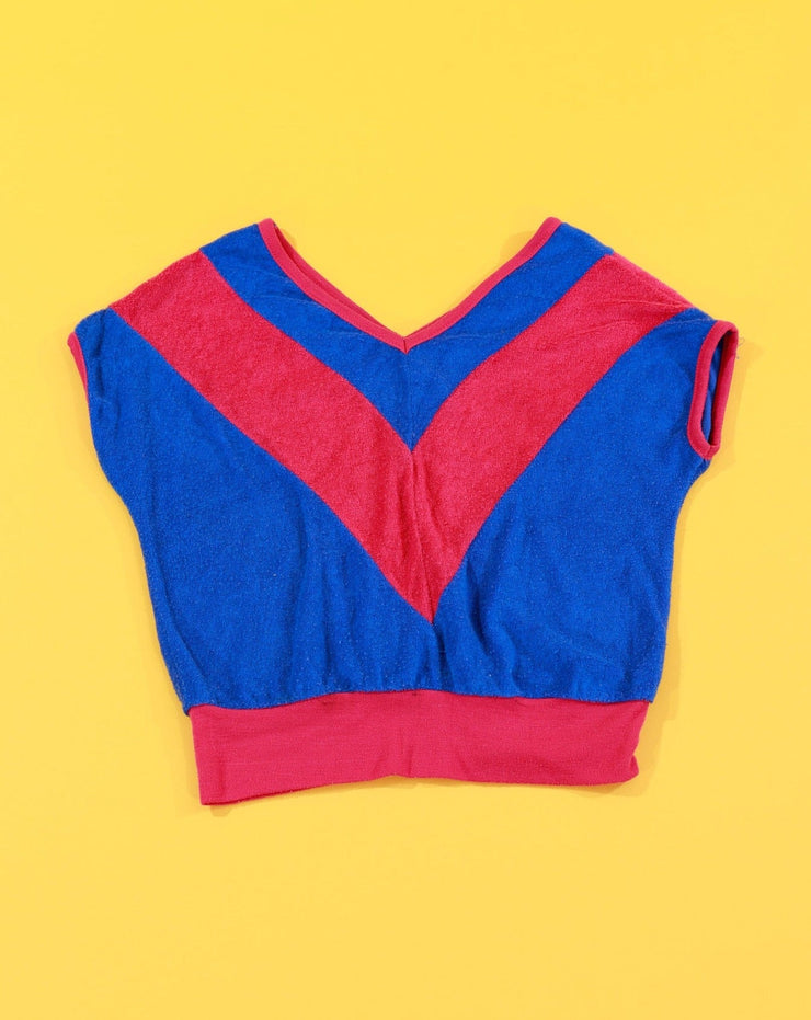 Vintage 70s Beeline Fashion Crop Top