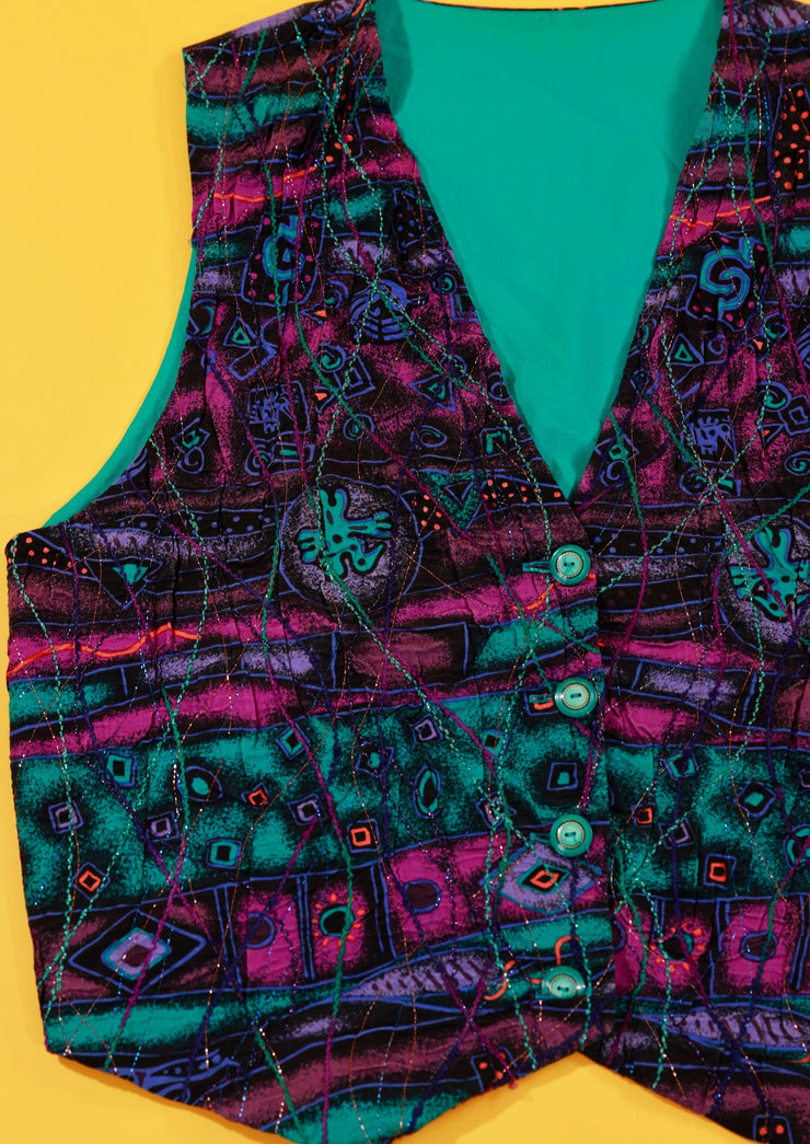 Vintage 90s Retro Vest