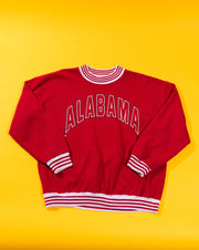Vintage 90s Nutmeg Alabama Crimson Tide Crewneck Sweater