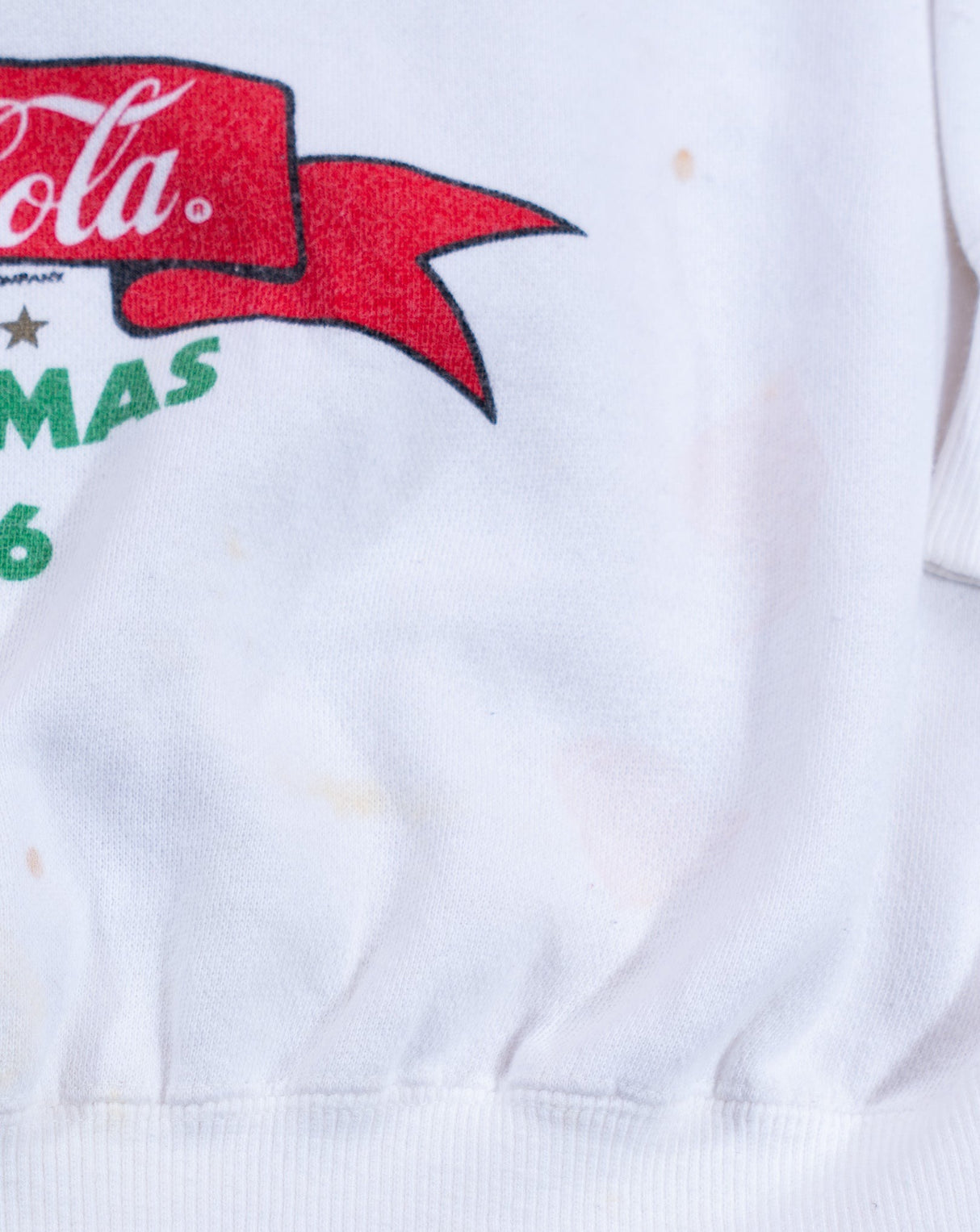 Vintage 1986 Coca-Cola Christmas Crewneck Sweater