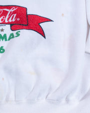 Vintage 1986 Coca-Cola Christmas Crewneck Sweater