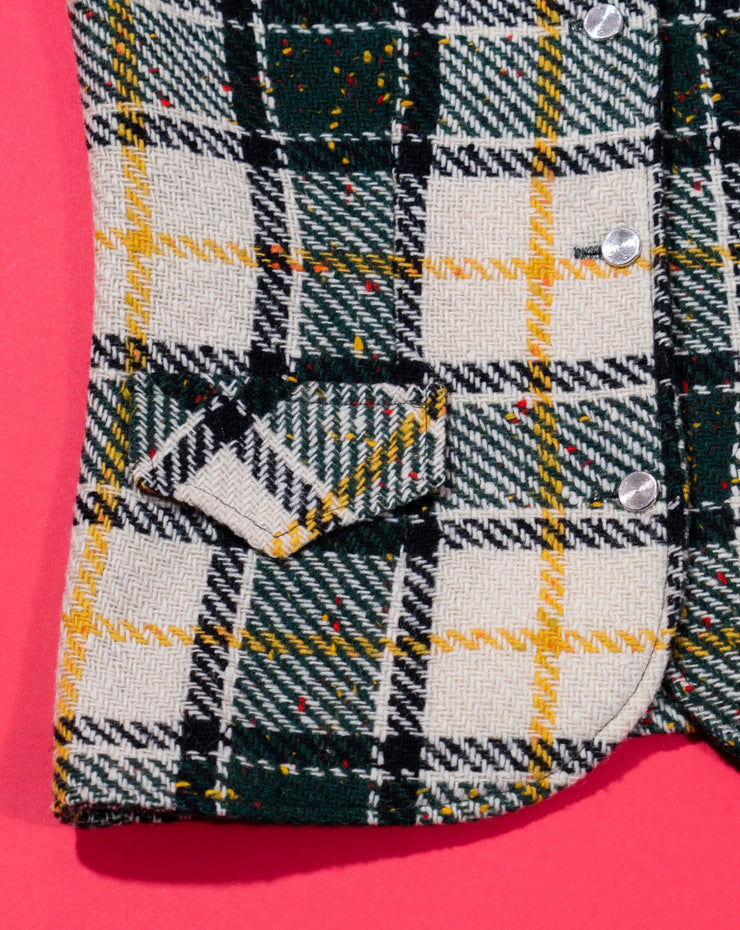 Vintage 70s Harville Cobb Plaid Vest