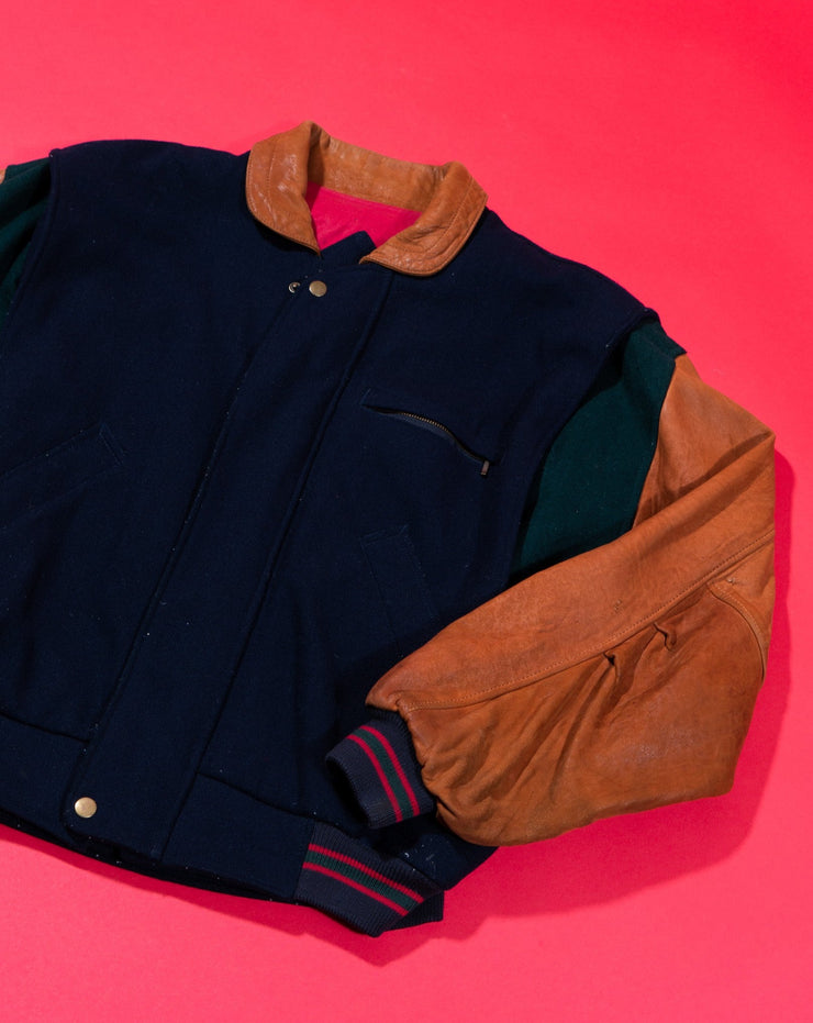 Vintage 90s Gant Wool Varsity Jacket