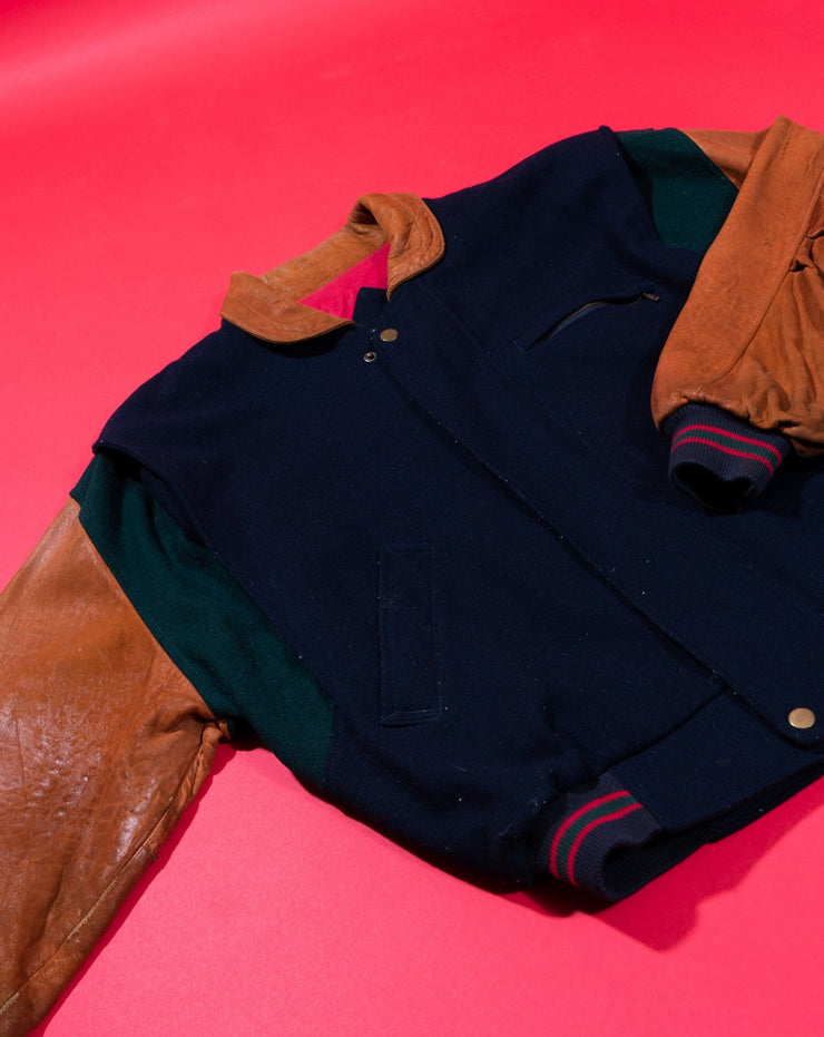 Vintage 90s Gant Wool Varsity Jacket