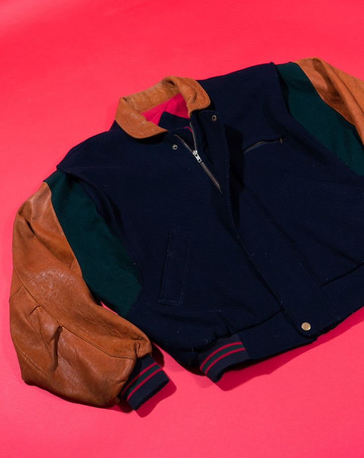 Vintage 90s Gant Wool Varsity Jacket
