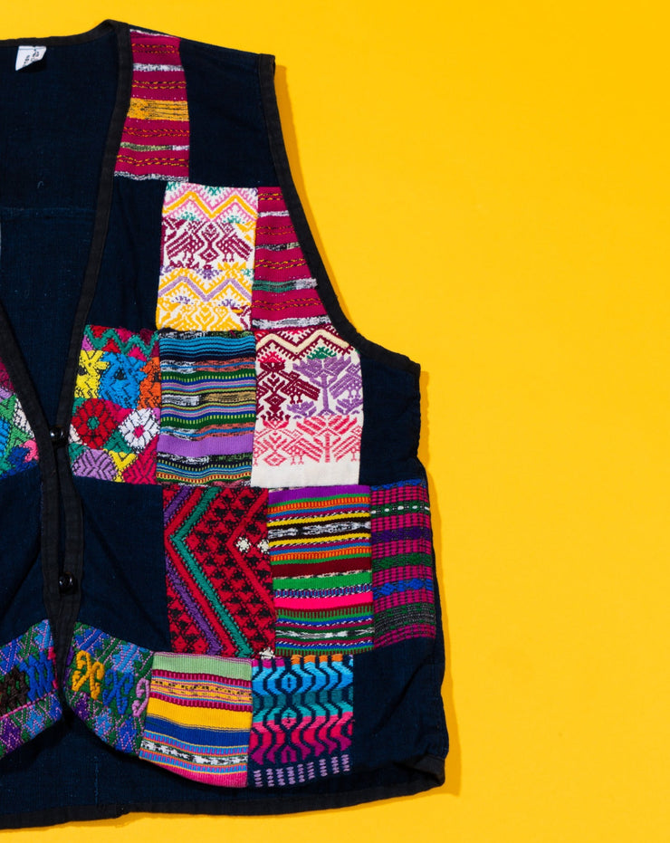 Vintage 80s/90s Patchwork Vest