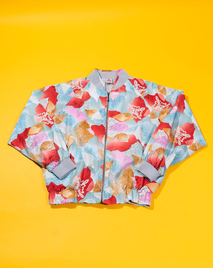 Vintage 90s Le Coq Sportif Retro Silk Windbreaker