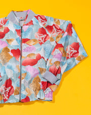 Vintage 90s Le Coq Sportif Retro Silk Windbreaker