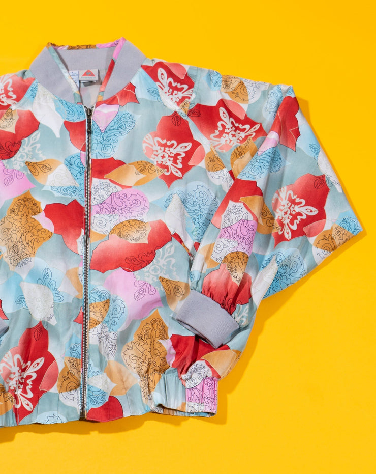 Vintage 90s Le Coq Sportif Retro Silk Windbreaker