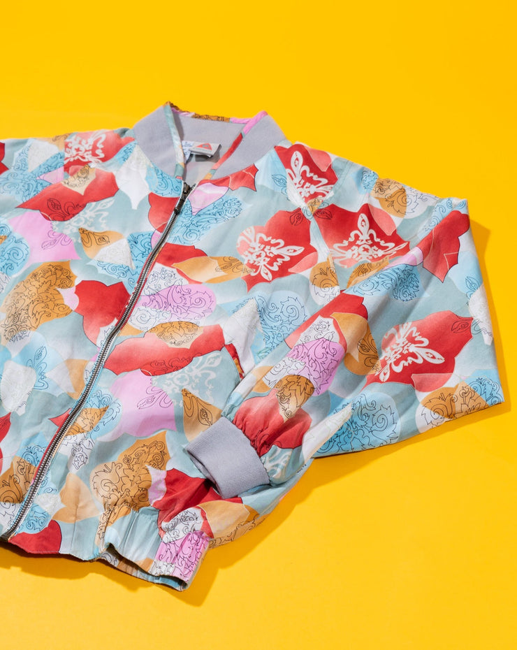 Vintage 90s Le Coq Sportif Retro Silk Windbreaker