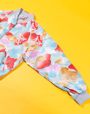 Vintage 90s Le Coq Sportif Retro Silk Windbreaker