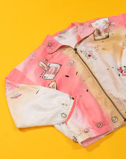 Vintage 90s Le Coq Sportif Silk Windbreaker