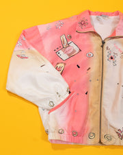 Vintage 90s Le Coq Sportif Silk Windbreaker