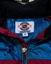 Vintage 90s NHL Colorado Avalanche Starter Puffer Jacket